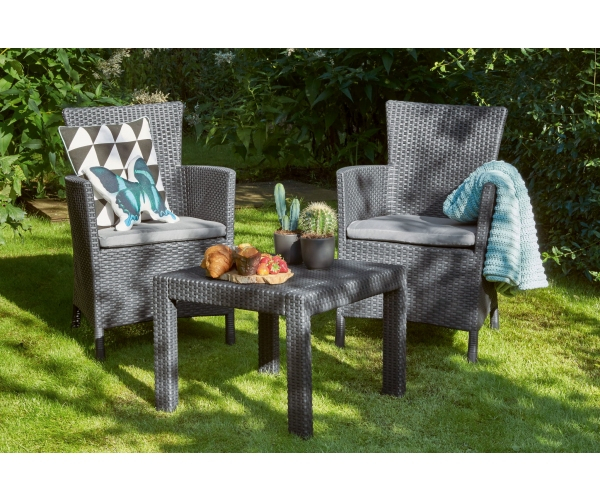 Set mobilier de balcon, Rosario Balcony, grafit [6]