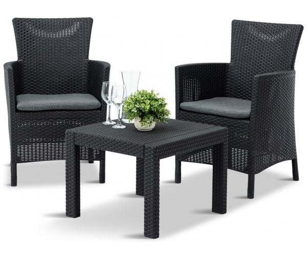 Set mobilier de balcon, Rosario Balcony, grafit [1]