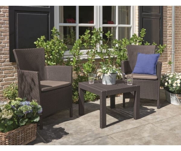 Set mobilier de balcon, Rosario Balcony, maro [4]