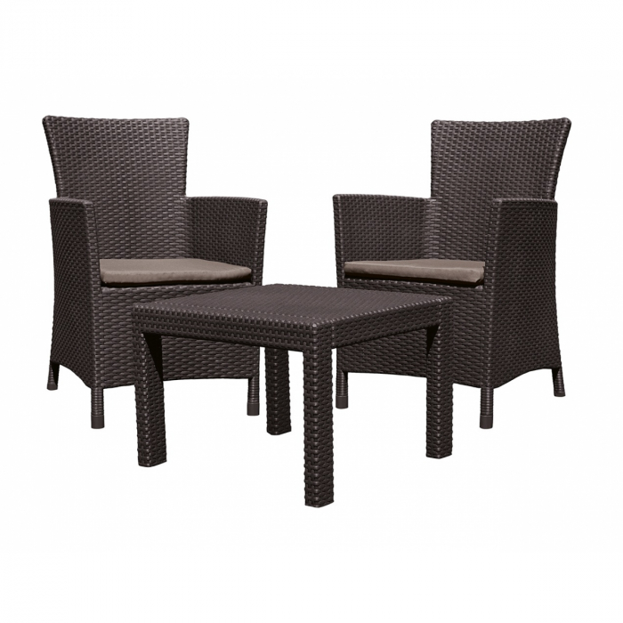Set mobilier de balcon, Rosario Balcony, maro [1]