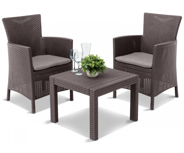 Set mobilier de balcon, Rosario Balcony, maro [2]
