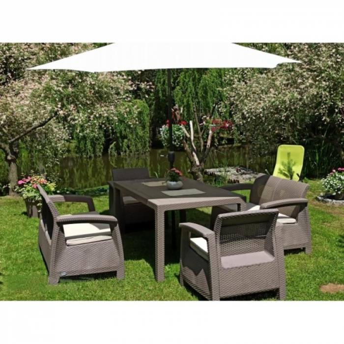 Set mobilier de gradina CORFU II FIESTA Capuccino [7]