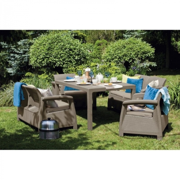 Set mobilier de gradina CORFU II FIESTA Capuccino [5]