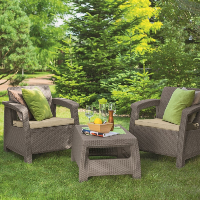 Set mobilier de gradina Corfu II Weekend Capuccino [2]