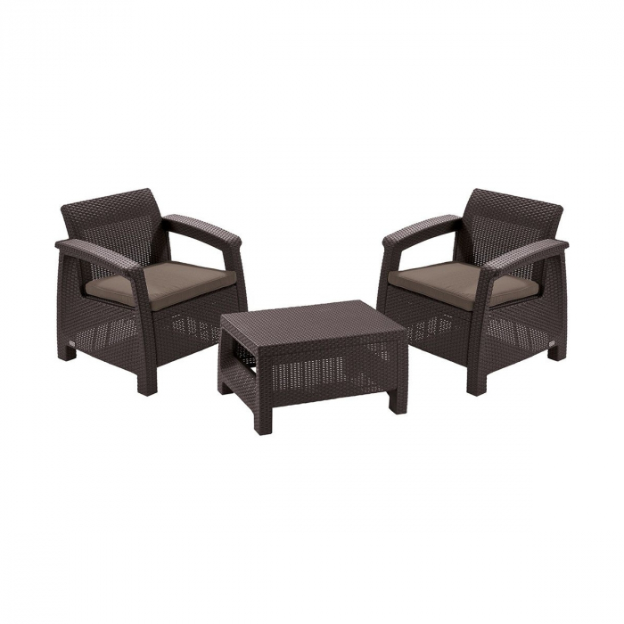 Set mobilier de gradina Corfu II Weekend Maro/Gri-taupe [2]