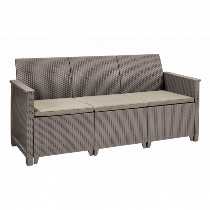 Set mobilier de gradina cu masa KETER ELODIE 5 locuri Cappucino [2]