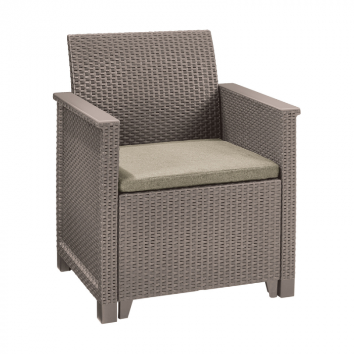 Set Mobilier De Gradina Cu Masa KETER ELODIE 5 Locuri Cappucino [4]
