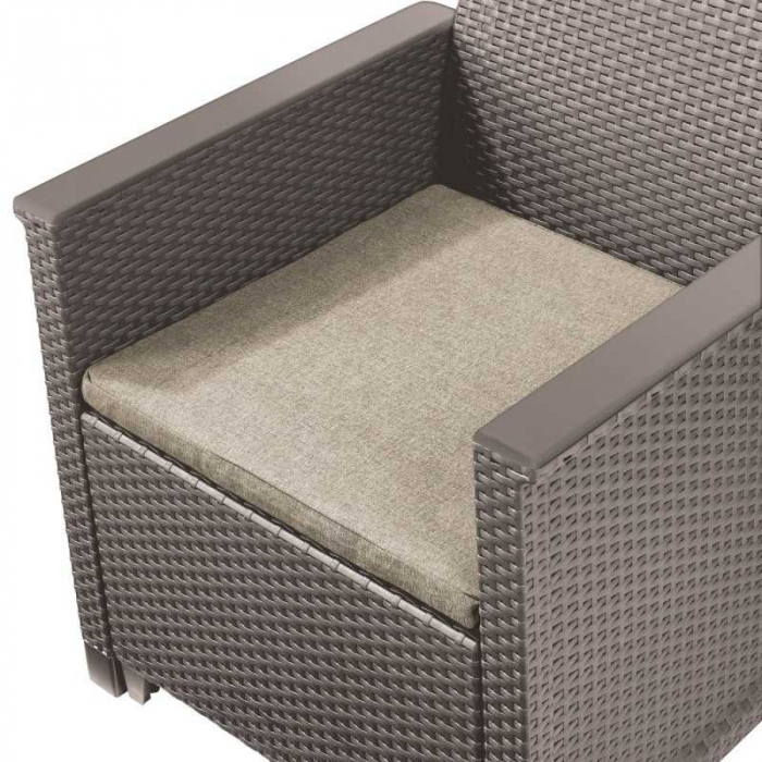 Set Mobilier De Gradina Cu Masa KETER ELODIE 5 Locuri Cappucino [3]