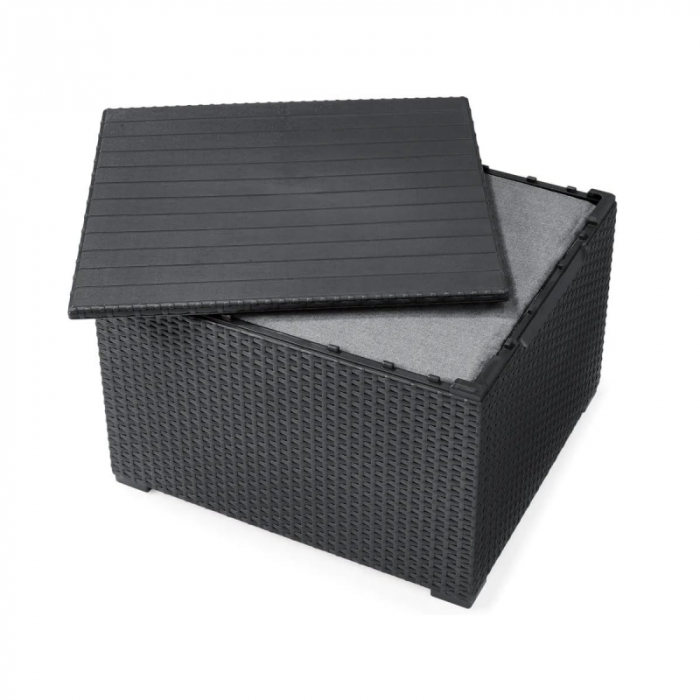 Set Mobilier De Gradina Cu Masa KETER ELODIE 5 Locuri Gri [8]