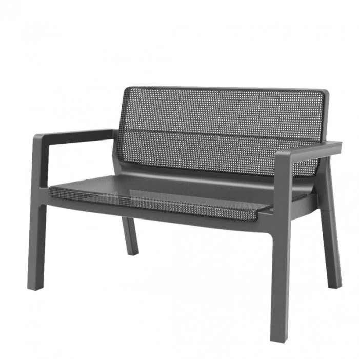 Set mobilier de gradina Emily Patio, gri [4]