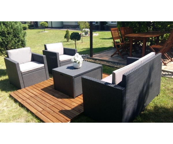 Set mobilier de gradina, Keter, Monaco Maro [3]