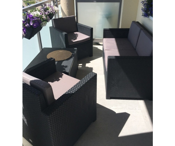 Set mobilier de gradina, Keter, Monaco Maro [5]