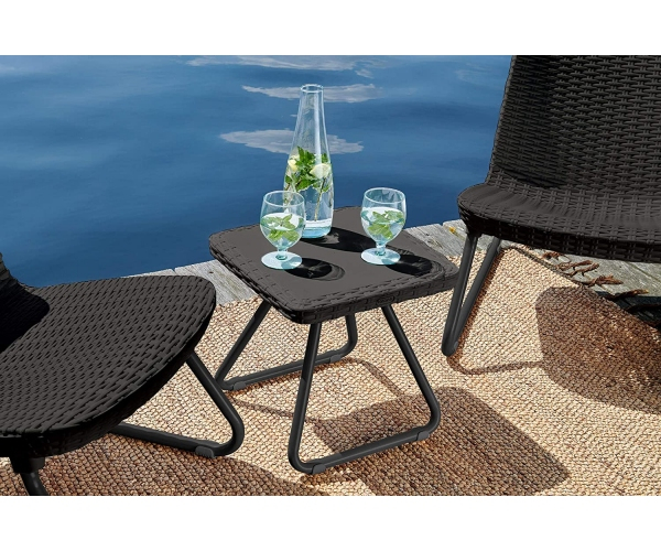 Set mobilier gradina, Rio Patio, Grafit/ Gri- rece [3]
