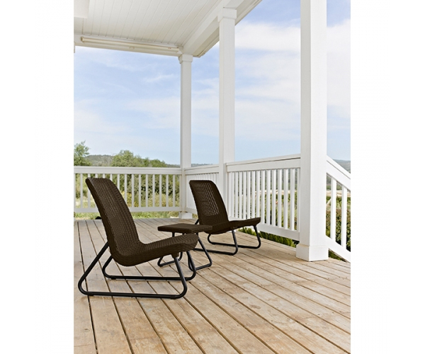Set mobilier gradina Rio patio set - Maro/Auriu [3]