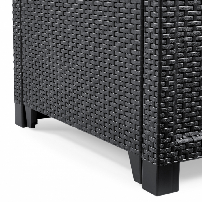 Set Mobilier KETER ROSALIE 2 Locuri Gri [4]