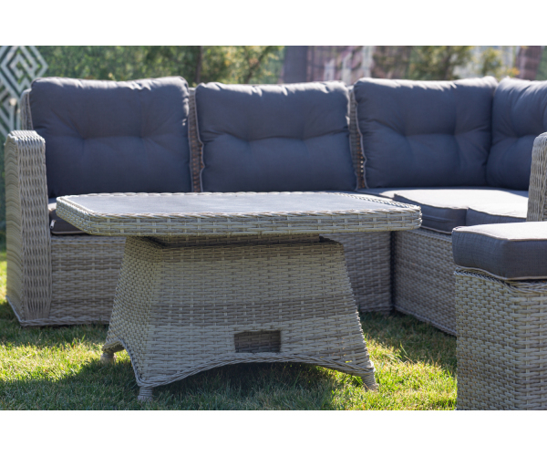 Set mobilier premium de gradina/terasa, Marbella, rattan sintetic [4]