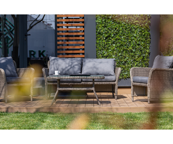 Set mobilier premium de terasa/gradina, Athen, rattan [3]