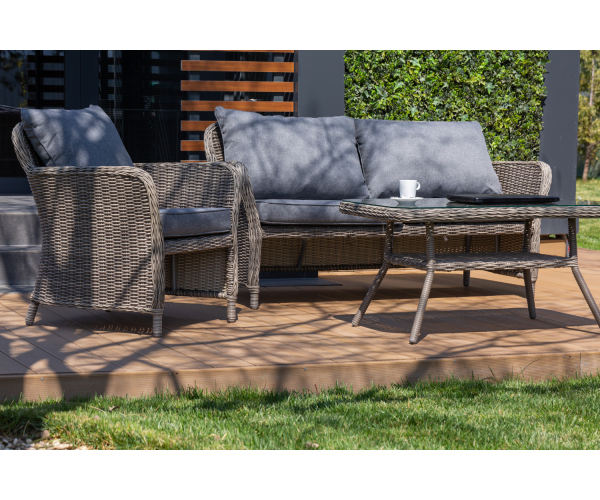 Set mobilier premium de terasa/gradina, Athen, rattan [4]