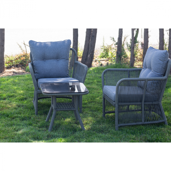 Set mobilier premium de terasa/gradina, Bury Balcony, rope [2]