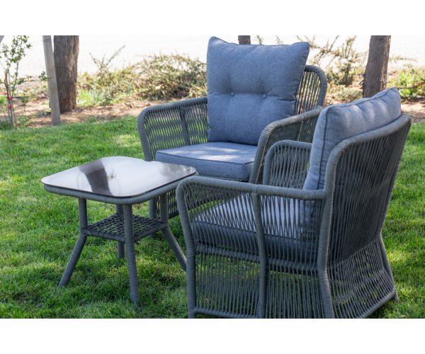 Set mobilier premium de terasa/gradina, Bury Balcony, rope [4]