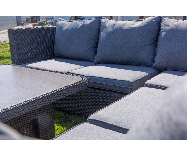 Set mobilier premium de terasa /gradina, Durham, rattan [7]