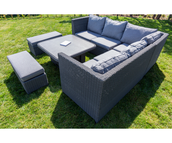 Set mobilier premium de terasa /gradina, Durham, rattan [4]