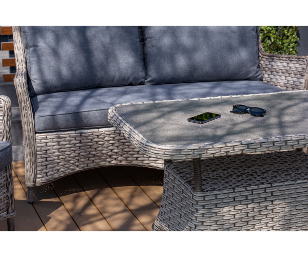 Set mobilier premium de terasa/gradina, Holan, ratan sintetic [10]