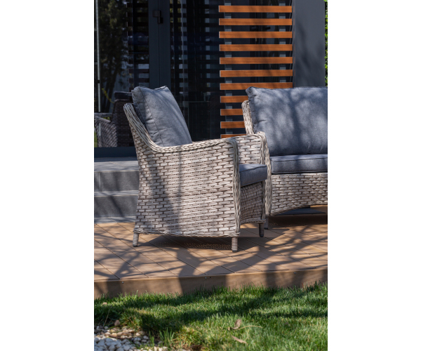 Set mobilier premium de terasa/gradina, Holan, ratan sintetic [6]