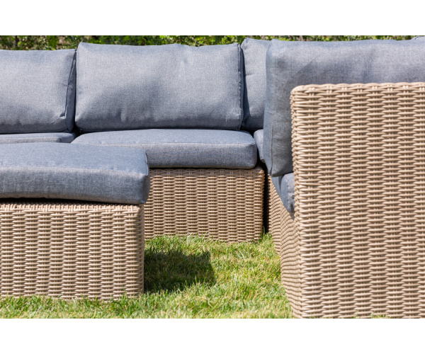 Set mobilier premium de terasa/gradina, Kansas, rattan [7]