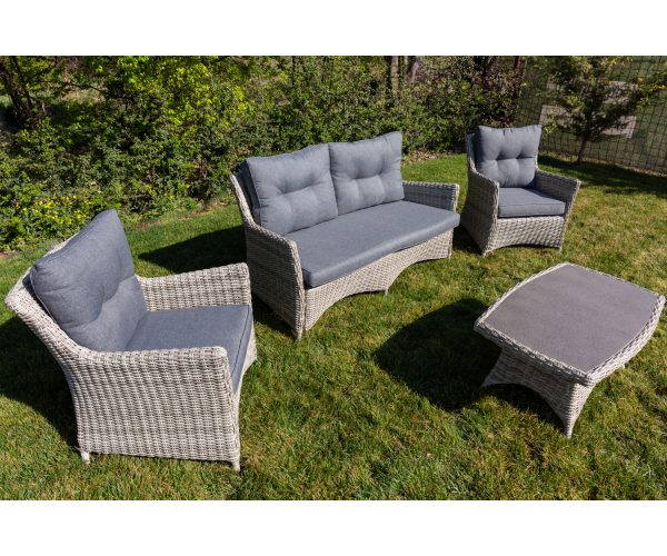 Set mobilier premium terasa/gradina, Cairo, cappucino [6]