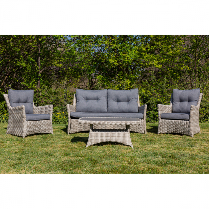 Set mobilier premium terasa/gradina, Cairo, cappucino [2]
