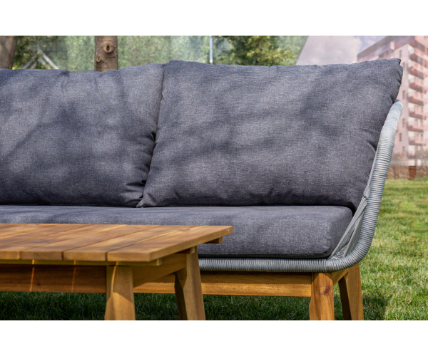 Set mobilier premium terasa/gradina, Paris, lemn [4]