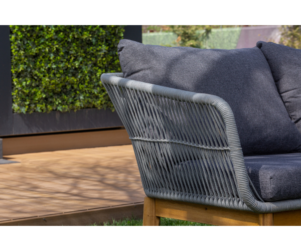 Set mobilier premium terasa/gradina, Paris, lemn [5]