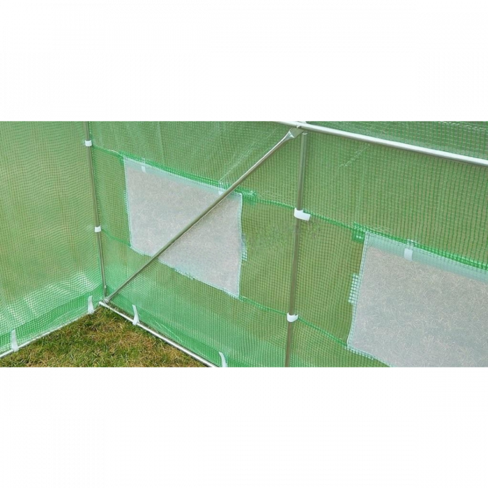 Solar de gradina 8 x 3 x 2 m, folie verde [2]