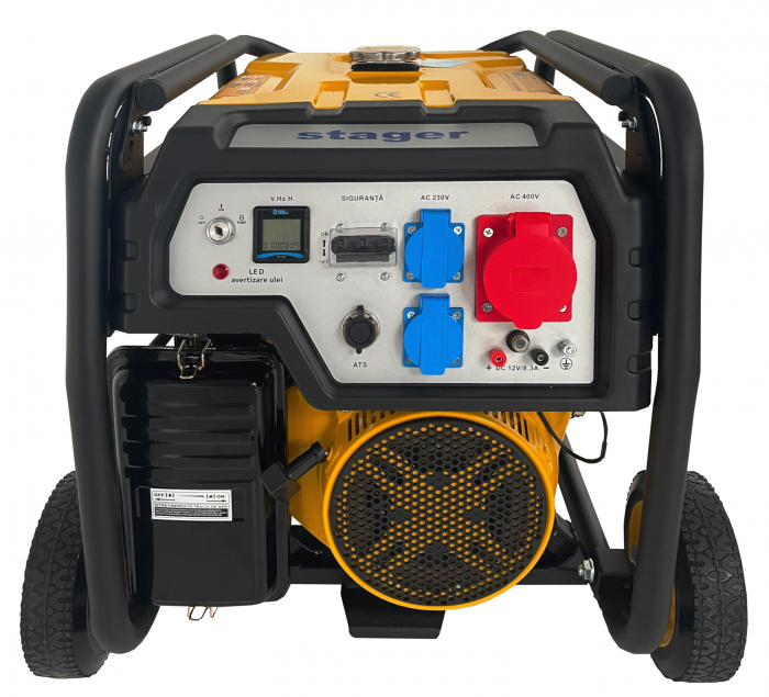 Stager FD 10000E3R Automatic Generator open-frame 8.5kW, trifazat, benzina, pornire electrica [2]