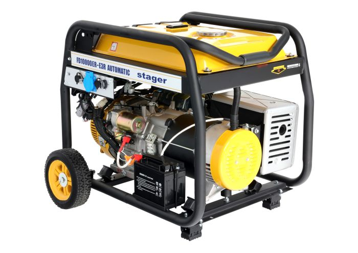 Stager FD 10000ER-E3R Automatic Generator curent dual 230V/400V, 8.5kW, benzina, conector ATS, multistart [4]