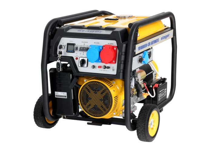 Stager FD 10000ER-E3R Automatic Generator curent dual 230V/400V, 8.5kW, benzina, conector ATS, multistart [3]