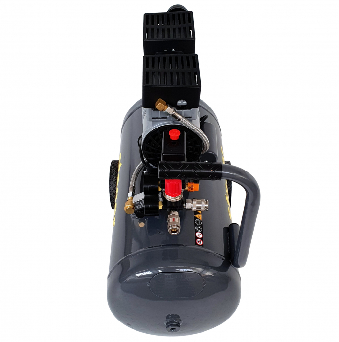 Stager HM0.75JW/50 compresor aer, 50L, 8bar, 135L/min, monofazat, angrenare directa, silentios [3]