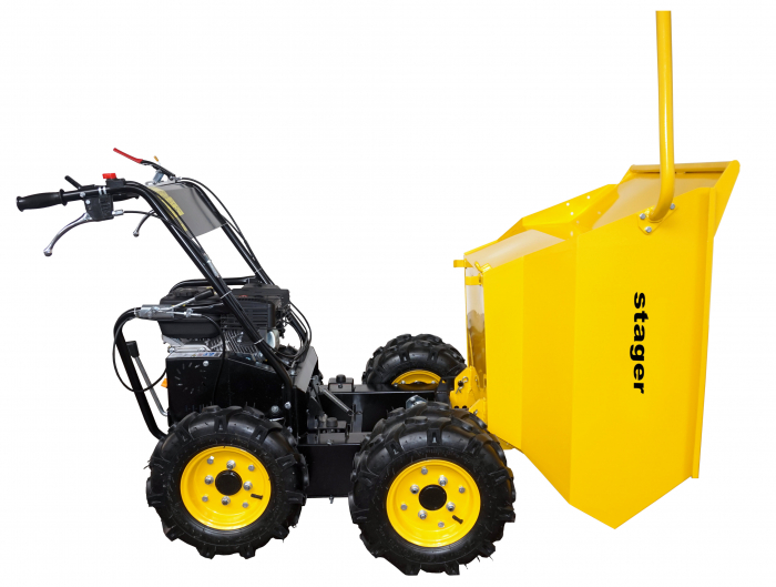 Stager RMT500 roaba cu motor termic 6.5CP, 500kg, 6 roti [3]