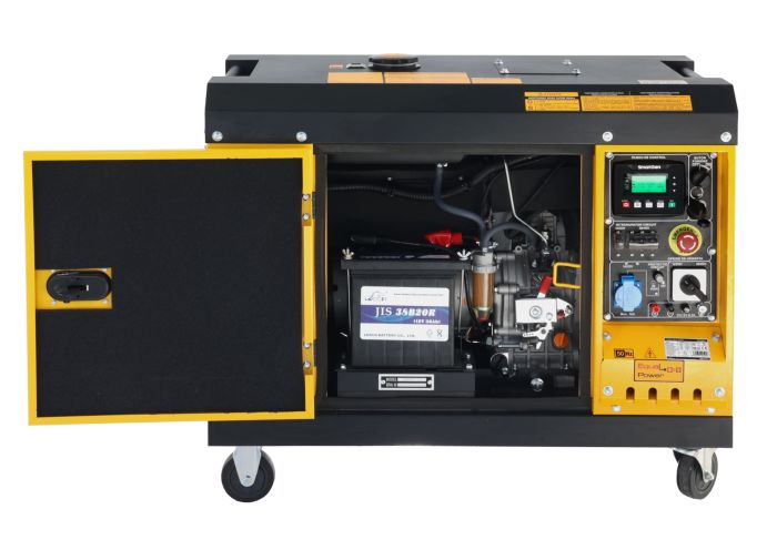 Stager YDE8600TA-TA3 V2 Generator insonorizat 7.5kVA, 3000rpm, dual, diesel, pornire electrica [3]