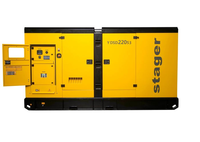 Stager YDSD220S3 Generator insonorizat 220kVA, 289A, 1500rpm, trifazat, diesel [3]