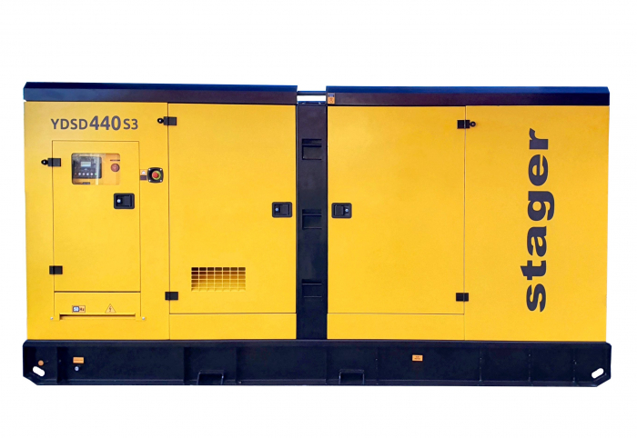 Stager YDSD440S3 Generator insonorizat 440kVA, 577A, 1500rpm, trifazat, diesel [2]