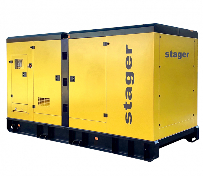 Stager YDSD550S3 Generator insonorizat 550kVA, 720A, 1500rpm, trifazat, diesel [1]