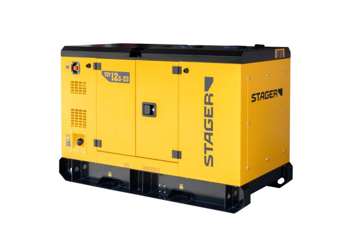Stager YDY12S-S3 Generator insonorizat dual 12kVA, 16A, 1500rpm, trifazat, diesel [1]