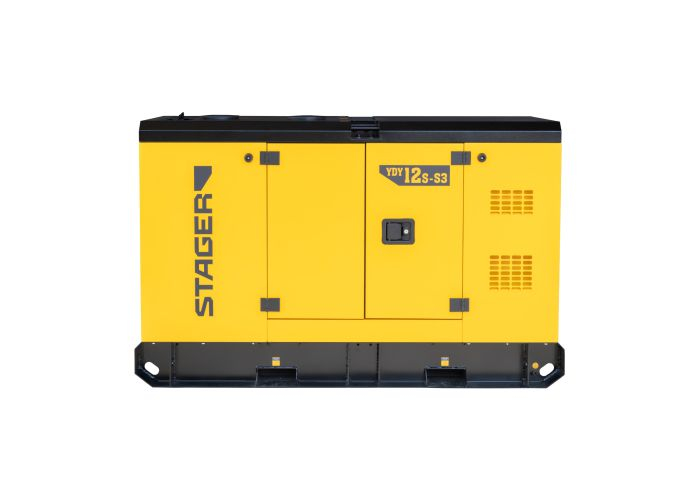 Stager YDY12S-S3 Generator insonorizat dual 12kVA, 16A, 1500rpm, trifazat, diesel [2]