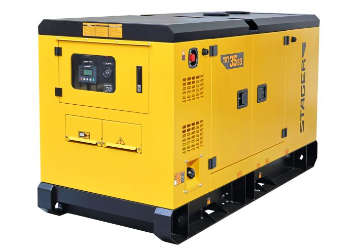Stager YDY35S3 Generator insonorizat 35kVA, 46A, 1500rpm, trifazat, diesel [3]