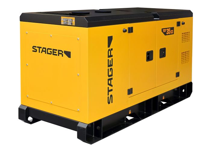 Stager YDY35S3 Generator insonorizat 35kVA, 46A, 1500rpm, trifazat, diesel [4]