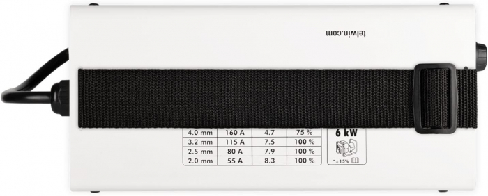 T-ARC 160 + MASCA CRISTALE LICHIDE - Aparat de sudura TELWIN tip invertor [4]
