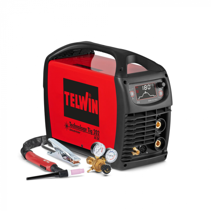 Technology TIG 202AC/DC - HF/LIFT - Aparat de sudura TELWIN tip TIG [1]