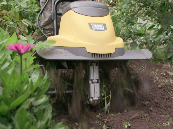 Texas El-Tex 1000 Minicultivator electric, 1000W, 230V, latime lucru 36cm, adancime lucru 20cm [3]